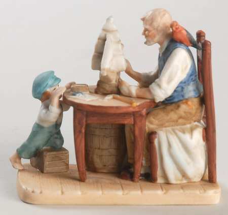 Rockwell Musuem Miniatures For A Good Boy - Boxed