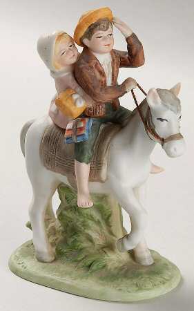 Rockwell Musuem Miniatures Off To School - No Box
