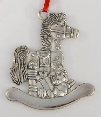 Charms of Christmas Rocking Horse - With Box