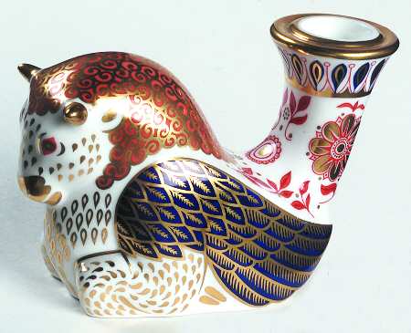 Animal Candleholders by Royal Crown Derby