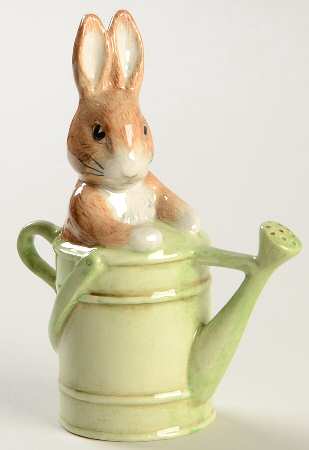Beatrix Potter Backstamp 10 Peter In The Watering Can - Boxed