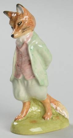 Beatrix Potter Backstamp 10 Foxy Whiskered Gentleman - No Box
