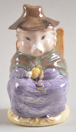 Beatrix Potter Backstamp 10 And This Pig Had None - No Box