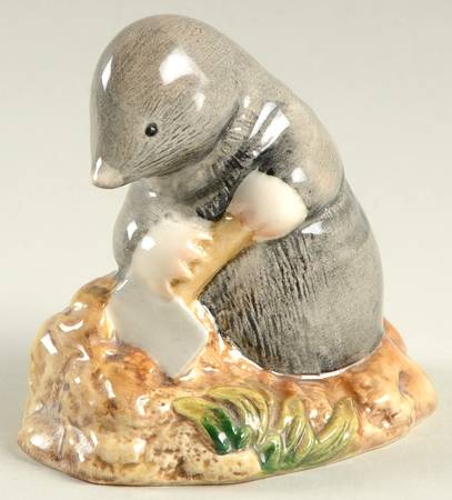 Beatrix Potter Backstamp 6 Diggory Diggory Delvet - With Box