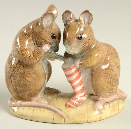 Beatrix Potter Backstamp 6 Christmas Stocking - No Box 40a
