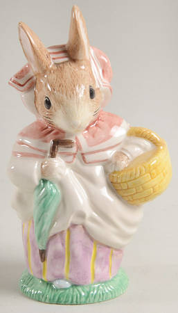 Beatrix Potter Backstamp 6 Mrs Rabbit-Large Size - Boxed