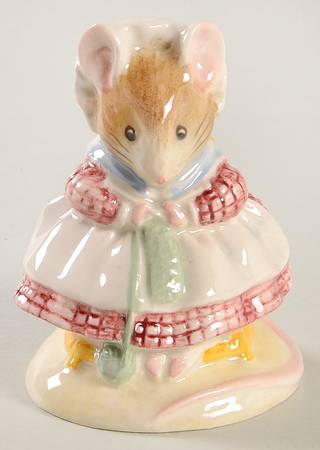 Beatrix Potter Backstamp 6 The Old Woman...Shoe Knitting - Boxed