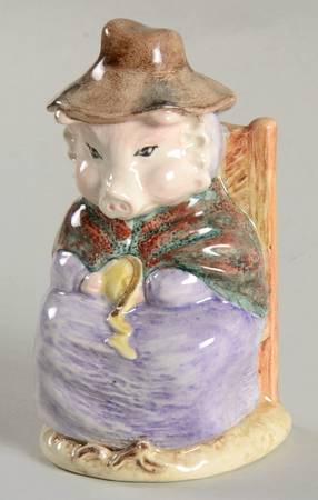 Beatrix Potter Backstamp 6 And This Pig Had None - Boxed