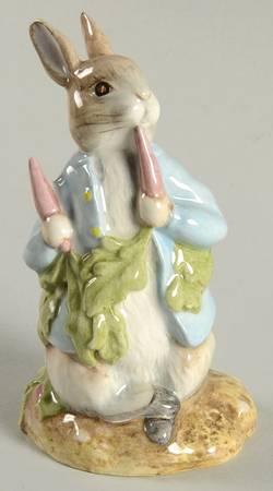 Beatrix Potter Backstamp 6 Peter Ate A Radish - Boxed