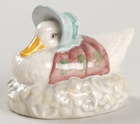 Beatrix Potter Backstamp 6 Jemima Puddle-Duck Made A Feather Nest - No Box