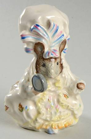 Beatrix Potter Backstamp 6 Lady Mouse - No Box