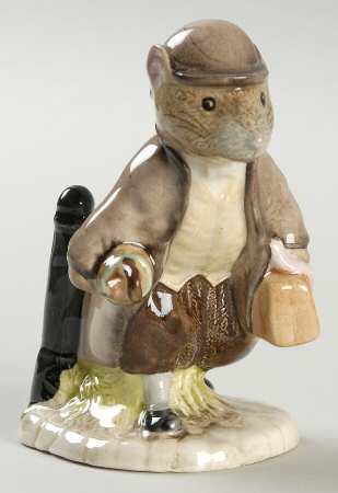 Beatrix Potter Backstamp 6 Johnny Town-Mouse With A Bag - No Box