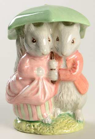 Beatrix Potter Backstamp 6 Goody And Timmy Tiptoes - With Box