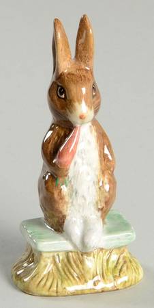 Beatrix Potter Backstamp 6 Fierce Bad Rabbit - Boxed