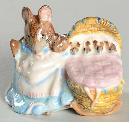 Beatrix Potter Backstamp 6 Hunca Munca - No Box