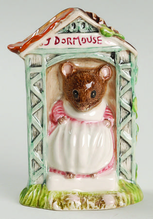 Beatrix Potter Backstamp 6 Miss Dormouse - Boxed