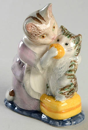 Beatrix Potter Backstamp 3 Tabitha Twitchit And Miss Moppet - Boxed