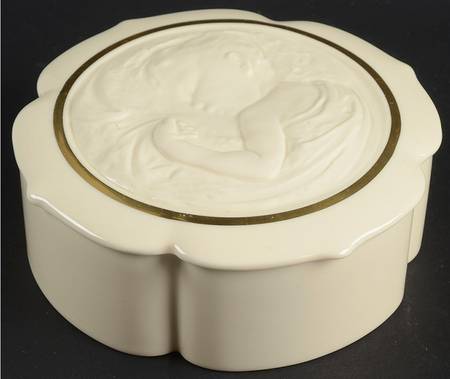 Royal Worcester Royalty Giftware Prince William Christening Box - No Box