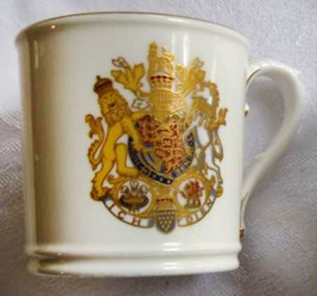 Royal Worcester Royalty Giftware Prince Charles & Diana Mug - No Box