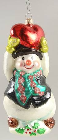 Snowmen Snow Love-Black Vest - No Box