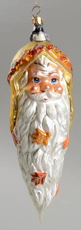 Woodland Winds Santa 'Cicle Ornament - With Box