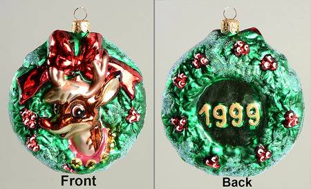 Rudolph the Red Nosed Reindeer by Hallmark Gold Crown