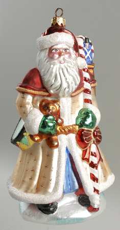 Santas Vintage Pearl Santa - No Box