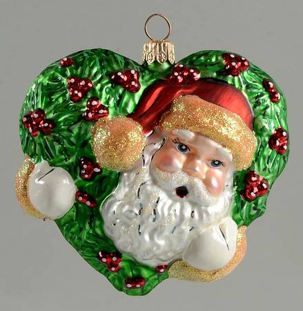 Santa-Heads Holly Jolly Claus - No Box