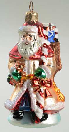 Santas Petite Vintage Pearl Santa - No Box
