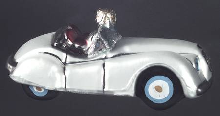 Transportation Touring Classics-White Sports Car - No Box