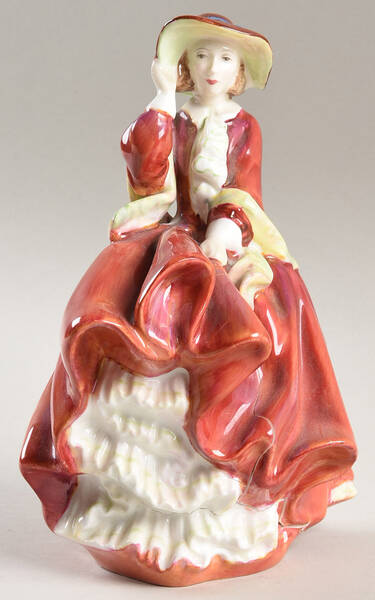 Royal Doulton Figurine Lamps Top O' The Hill - No Box