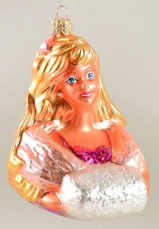 Barbie-Ornament Alpine Blush Barbie-1997 - Boxed