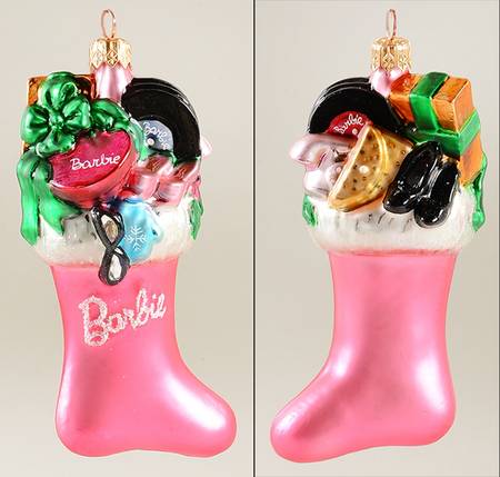 Barbie-Ornament Stocking Treasures-1998 - Boxed