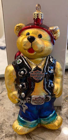 Harley Davidson Man Of Steel-Harley Davidson Bear - No Box