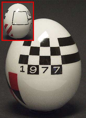 Annual Egg Year Egg-1977 - Boxed