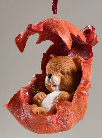 Woodland Winds Sleeping Teddy  - With Box Bx831