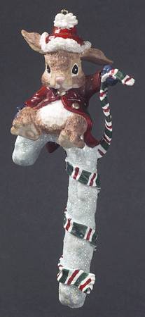 Woodland Winds Peppermint Twist Ornament - With Box Bx829