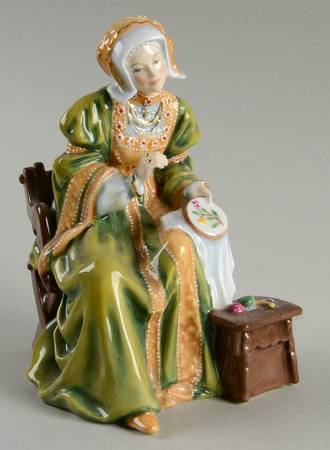 Six Wives of Henry VIII-Figurine Anne Of Cleves - No Box