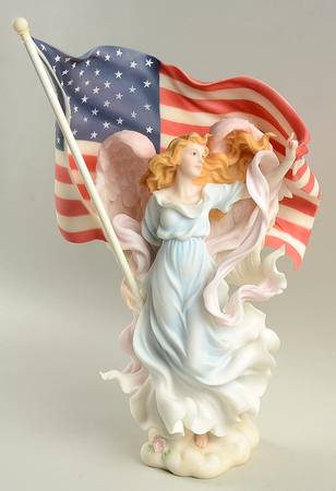 Seraphim Limited Edition-Figurine Liberty-Let Freedom Reign - With Box