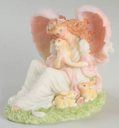 Seraphim Collector Club-Figurine Eve-Tender Heart-Rabbits - No Box
