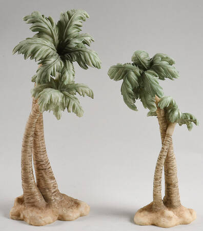 Seraphim Nativity Palm Trees-Boxed Set Of 2 - Boxed