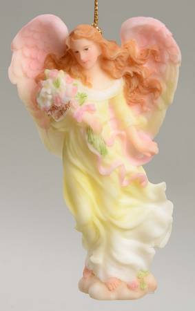 Seraphim Wafer-Ornaments Samantha-Blessed At Birth - Boxed