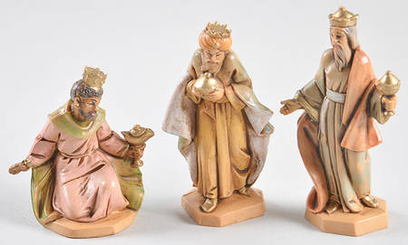 Fontanini Nativity 2.5" Three Kings-Set Of 3 - Boxed