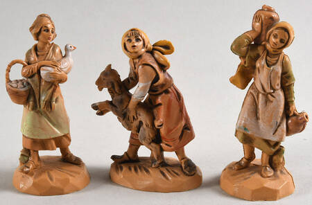 Fontanini Nativity 2.5" Judith, Deborah, Mary-Set Of 3 - Boxed