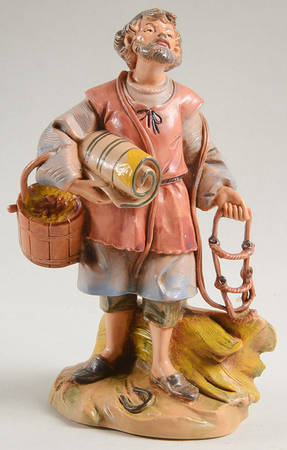 Fontanini Heirloom Nativity 5" Scale Esau, Stablehand - Boxed