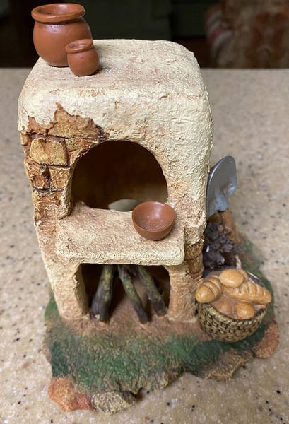 Fontanini Heirloom Nativity 5" Scale Lighted Fireplace - Boxed