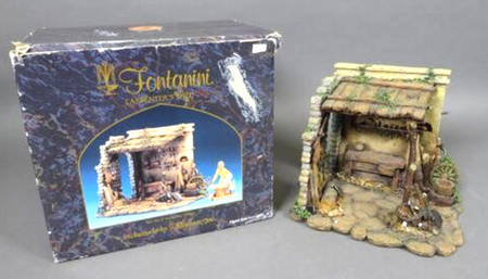 Fontanini Heirloom Nativity 5" Scale Carpenter's Shed - Boxed