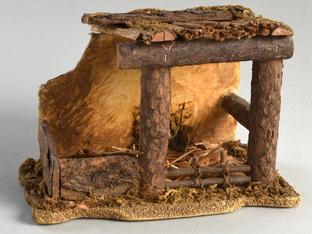 Fontanini Heirloom Nativity 5" Scale Sheep Shelter - Boxed