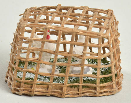 Fontanini Heirloom Nativity 5" Scale Chicken Coop - Boxed