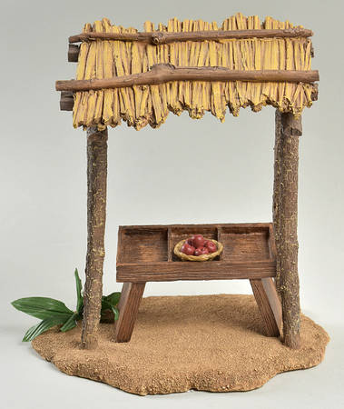 Fontanini Heirloom Nativity 5" Scale Vendor Kiosk Set - Boxed